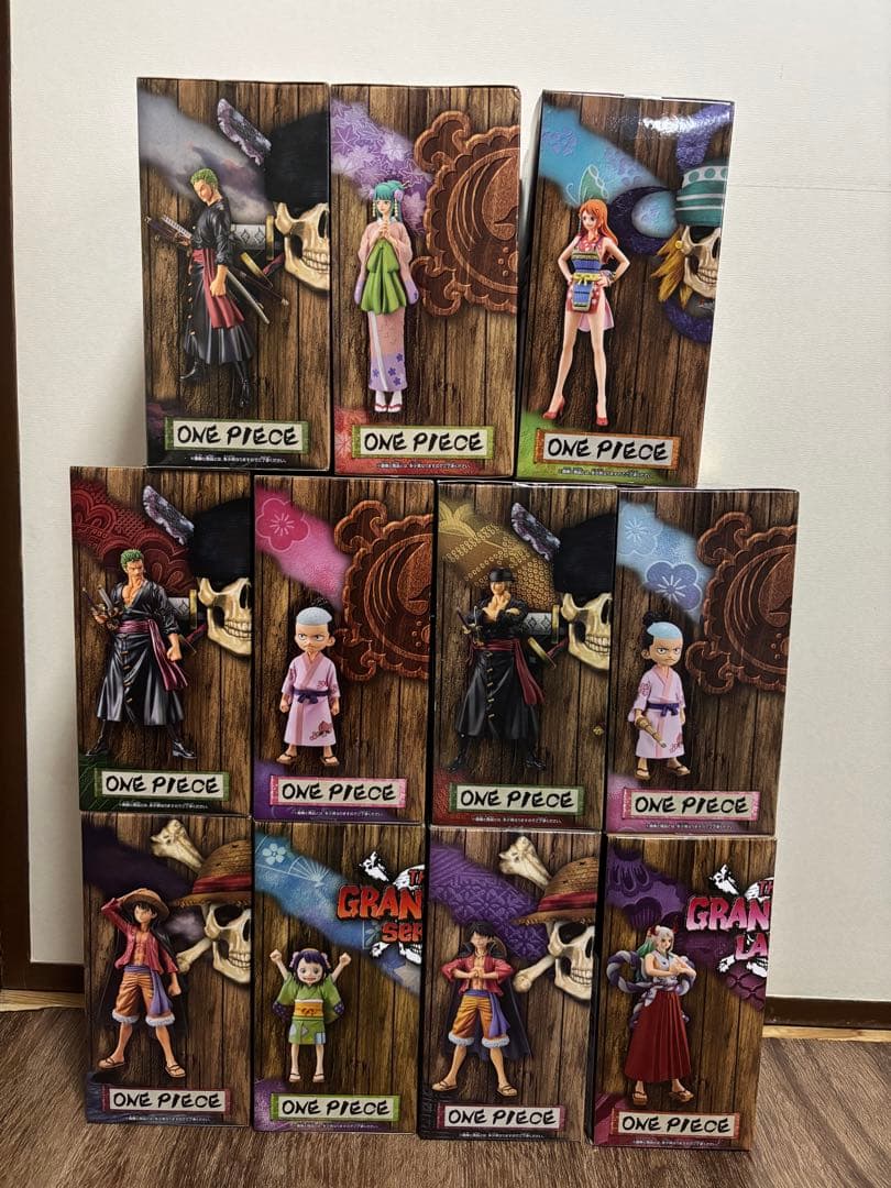 [未開封]ONEPIECEワノ国 フィギュア11点セット