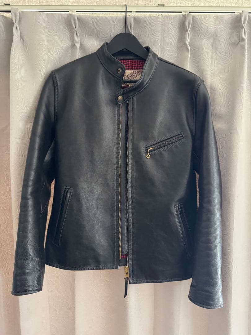 Y2 LEATHER ブラック シングルライダースジャケット 40 20周年限定モデル 】 【 Y'2 LEATHER（ワイツーレザー