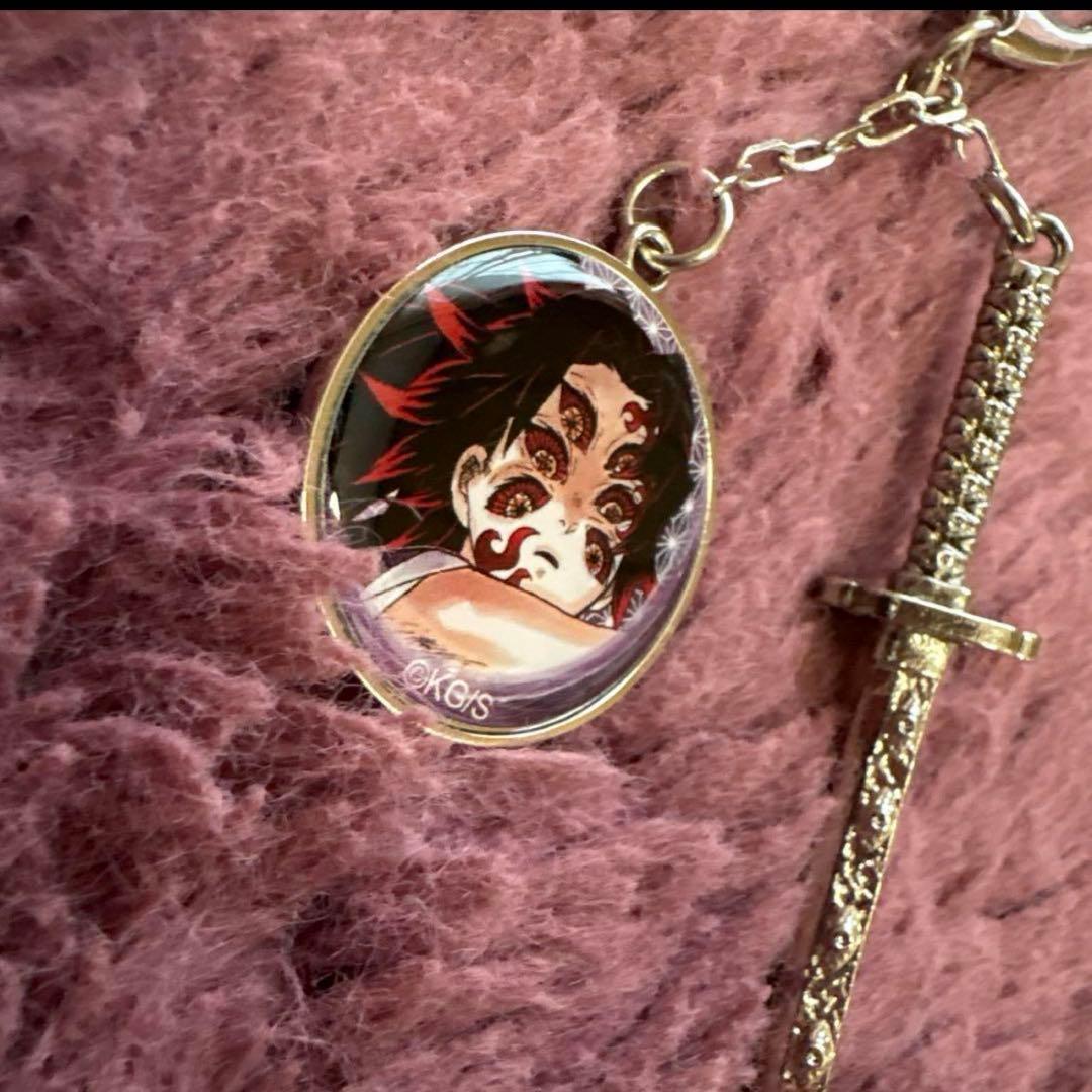 黒死牟 コレクションチャームビッグ 刀 キーホルダー 鬼滅 上弦の壱 JS