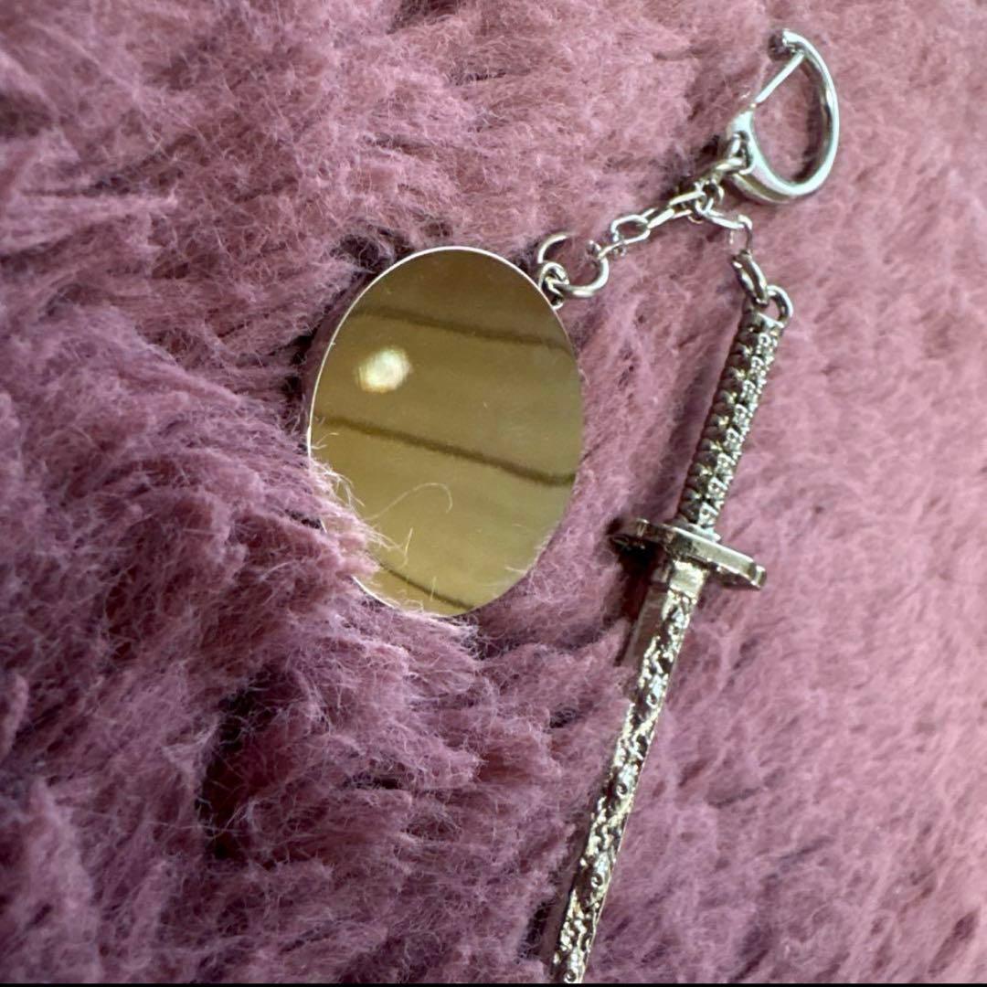 黒死牟 コレクションチャームビッグ 刀 キーホルダー 鬼滅 上弦の壱 JS