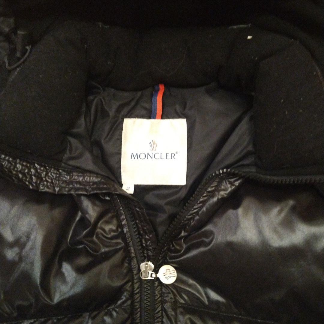 MONCLER モンクレールダウン ブラック最終値下げ - メルカリ