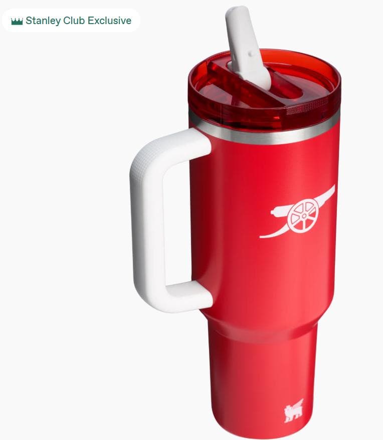 【日本未発売】Stanley スタンレー×アーセナル 40oz プロツアー STANLEY X ARSENAL QUENCHER PROTOUR FLIP STRAW TUMBLER 40 oz