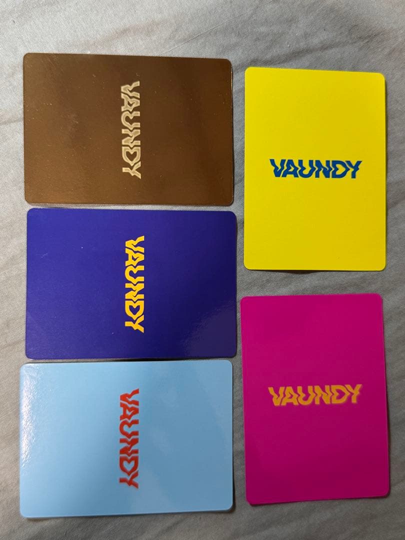 Vaundy サイン トレーディングカード シークレット他　5枚セット