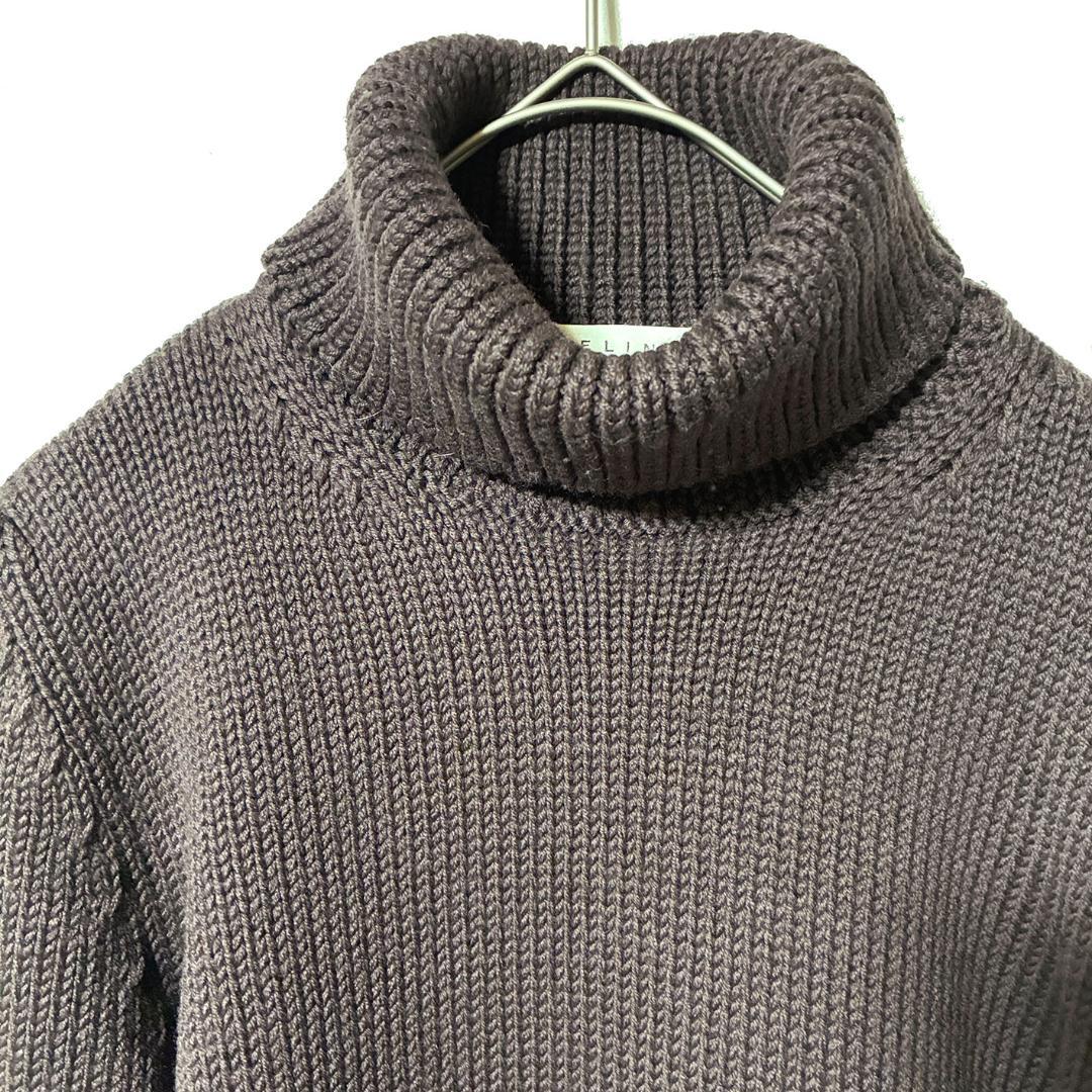 CELINE セリーヌ タートルネック ウールニット セーター ヴィンテージ