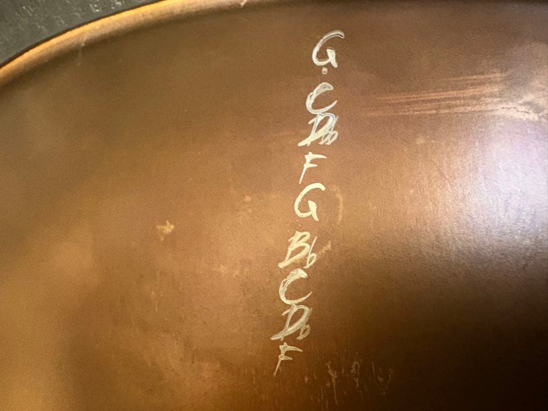 マッシュハンドパンハンドメイド、特注古今調子スケール 激レア 値下げ