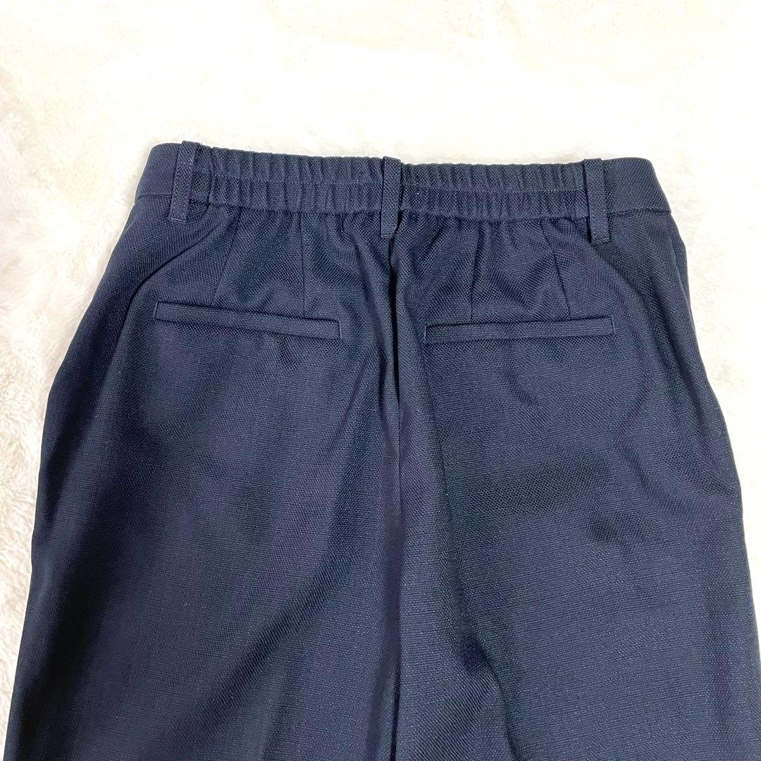 美品 PLST プラステ　ノーカラー　セットアップ　パンツスーツ　カノコ生地 M