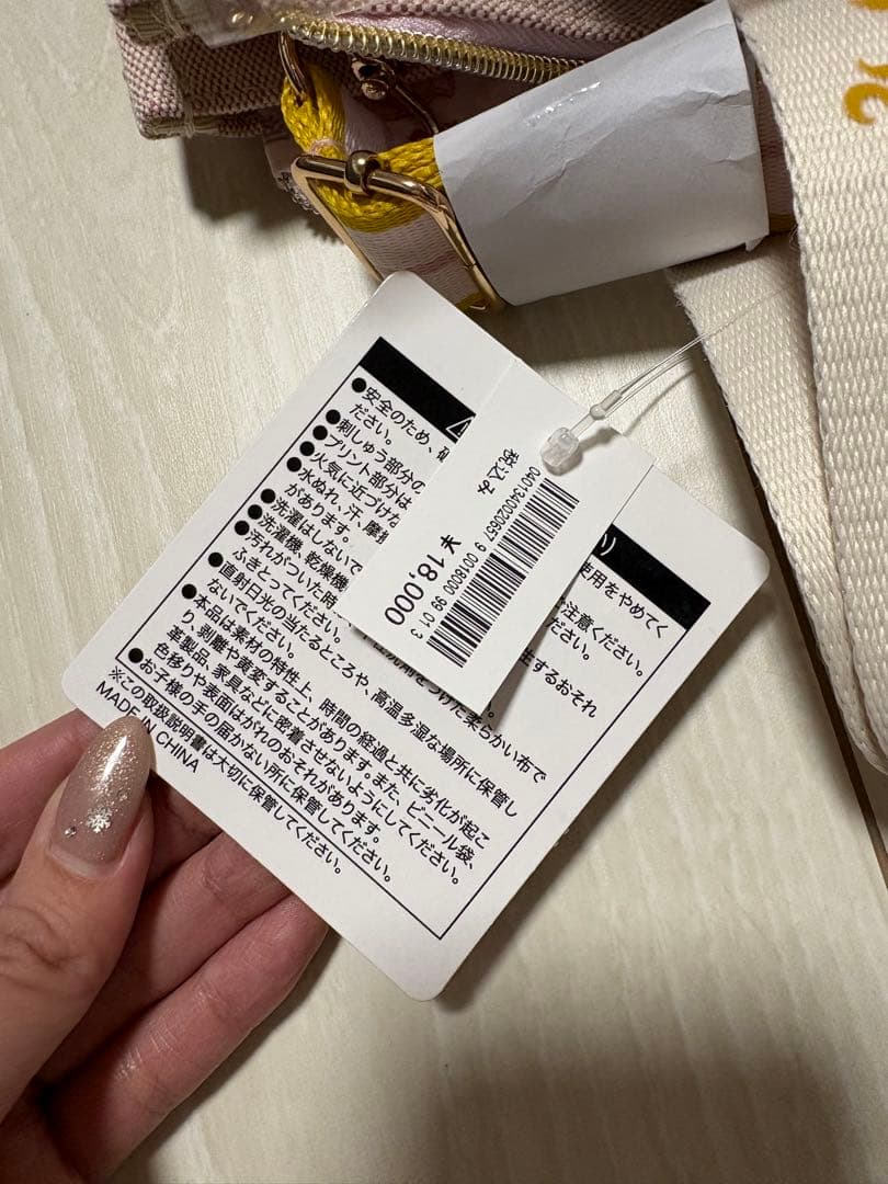 新品未使用ファンタジースプリングスホテル 宿泊者限定バッグ ポーチ&ケース