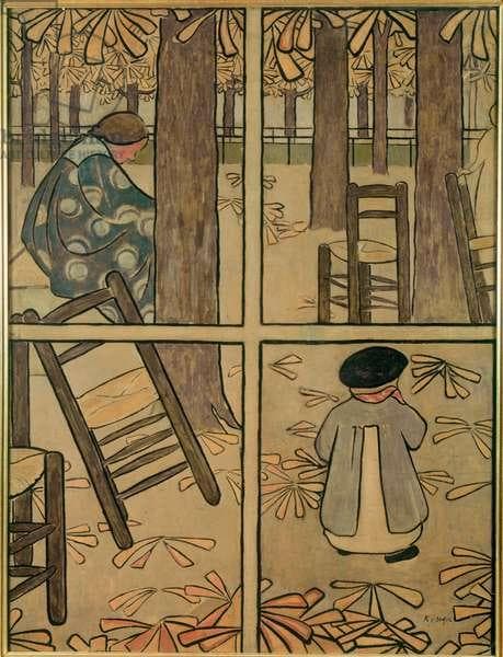 ルイスCティファニー ステンドグラス グザヴィエ 庭 グラスマスターズ