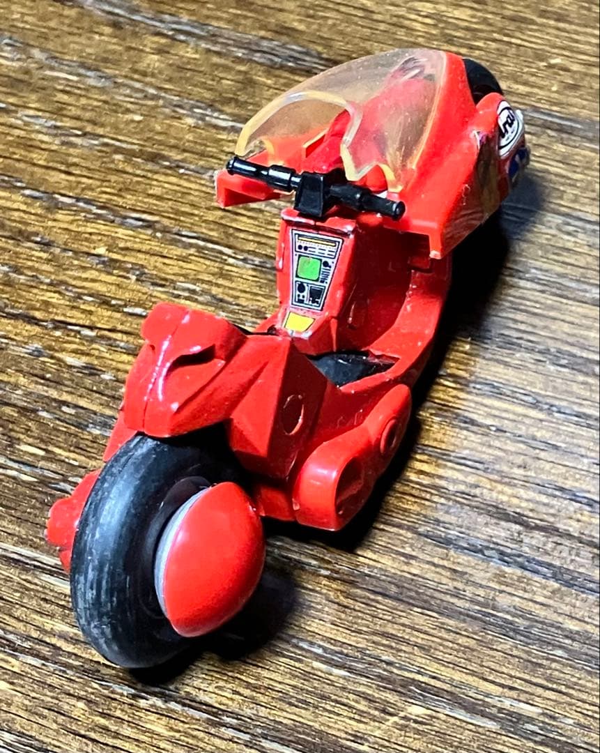 バンダイ AKIRA 金田のバイク 1/35 完成品（デカール一部欠品）