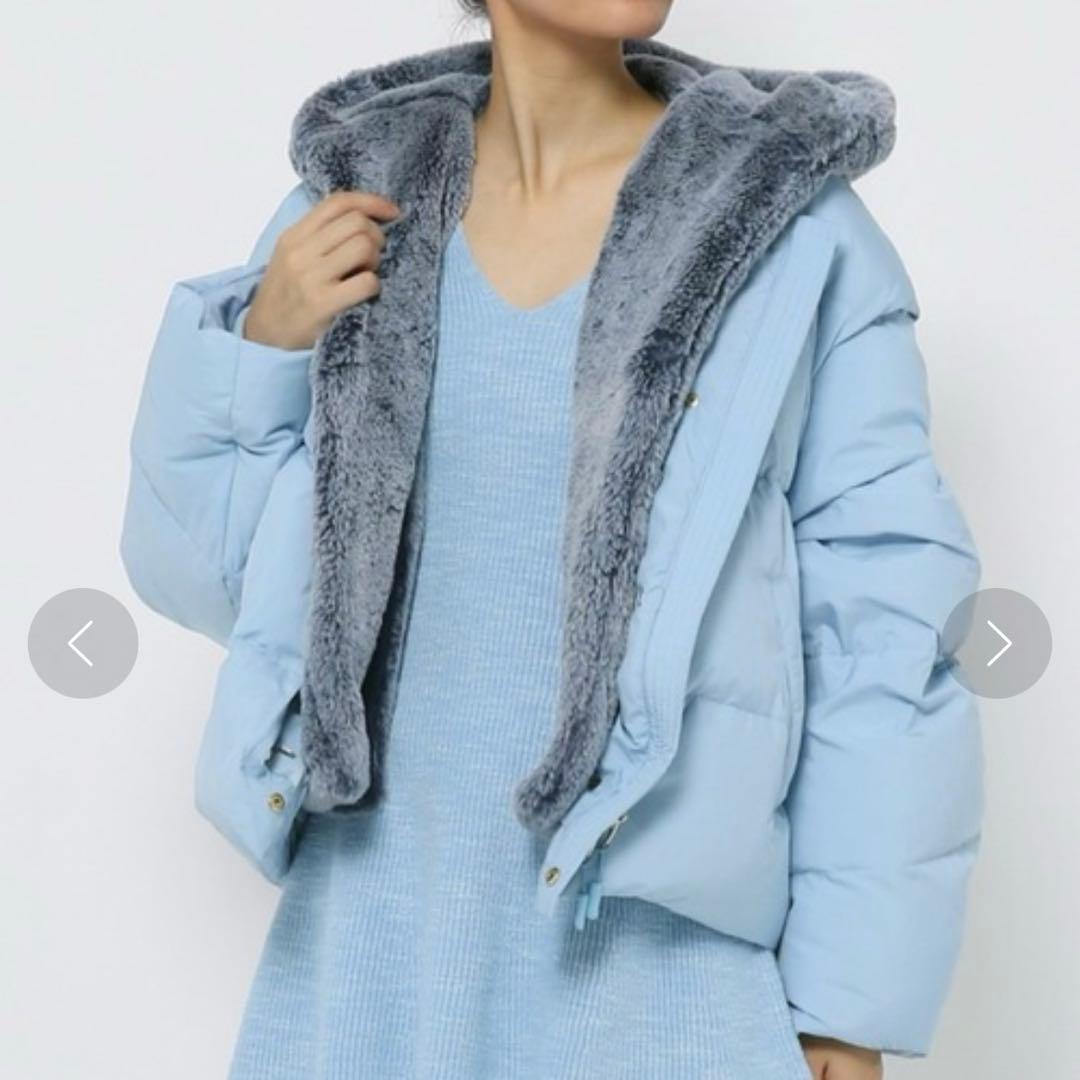 HEREIAM ファー付き ロングダウン ダウンジャケット BAYFLOW - メルカリ