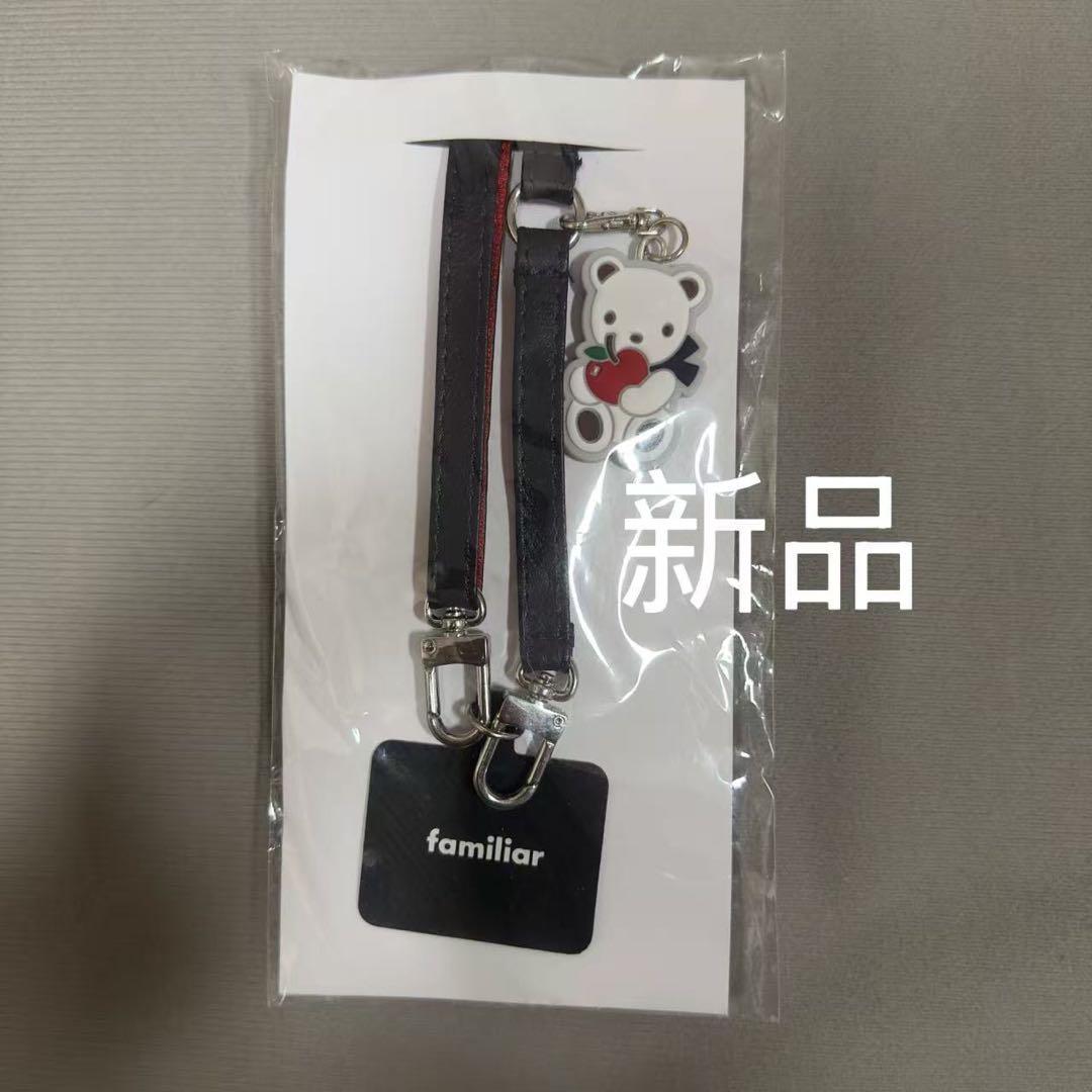 ファミリア ショルダー ストラップ familiar スマホ 新品 - メルカリ