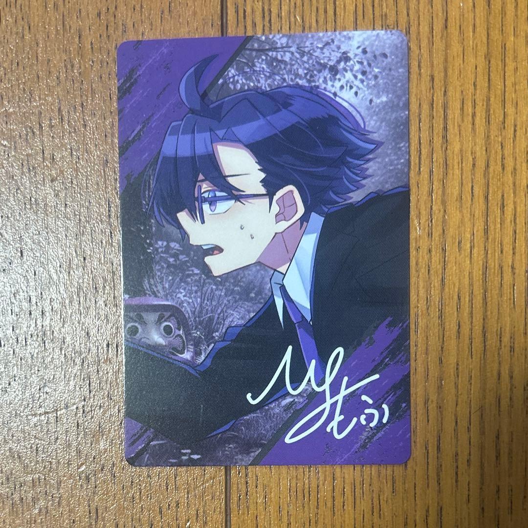 カラフルピーチ 展示会 サイン入り トレーディングカード トレカ もふ