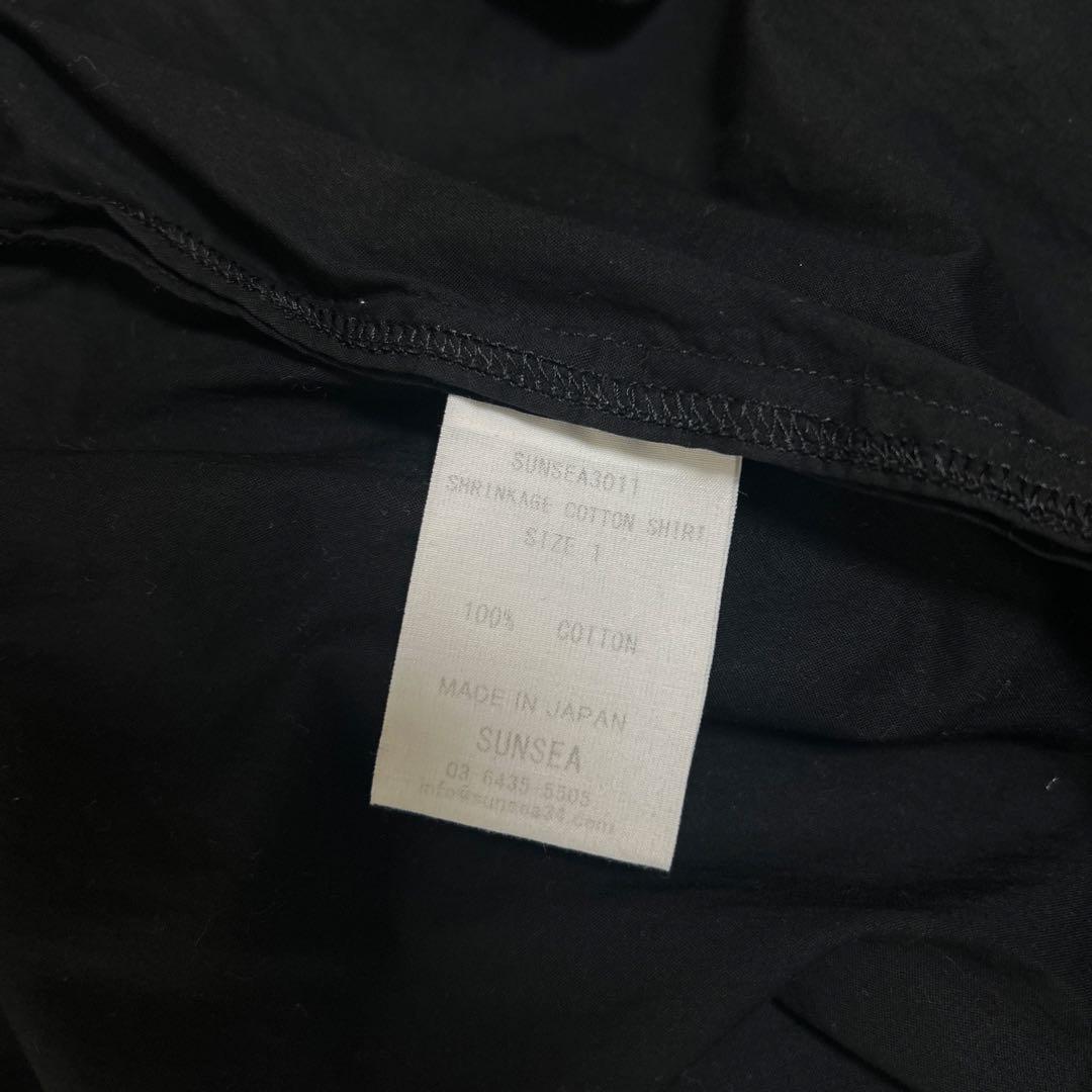 SUNSEA 30th SHRINKAGE COTTON SHIRT サイズ1 - メルカリ