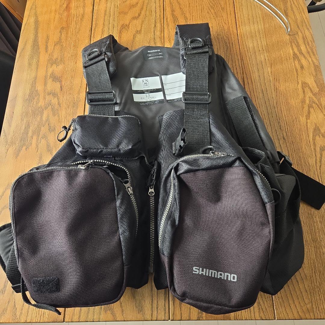 SHIMANO ライフジャケット L3 シマノ（SHIMANO） クリアランス価格 ゲームベストライト VF-068T