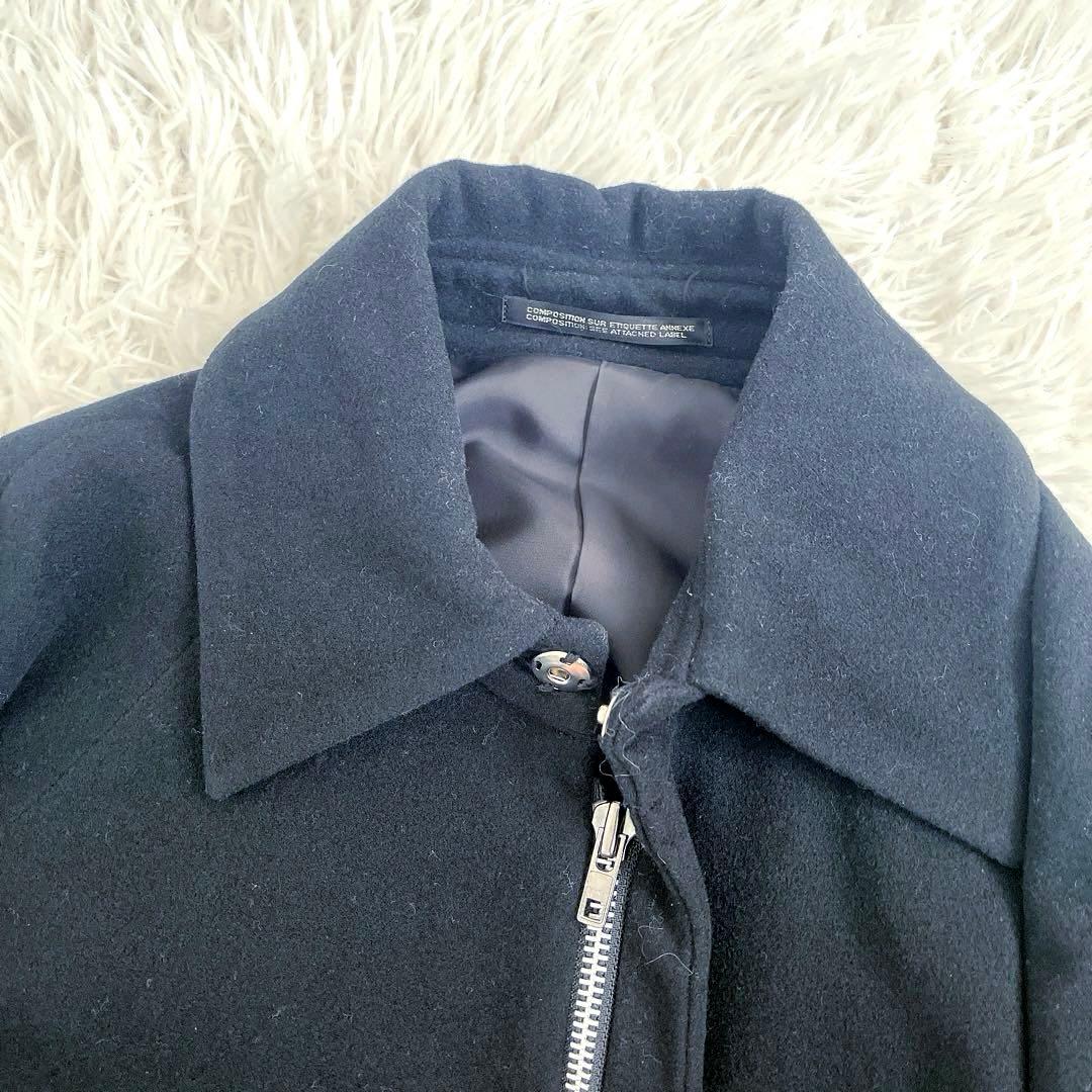 Y's ステンカラーコート 80's 90's ブラック ロングコート 大きめ