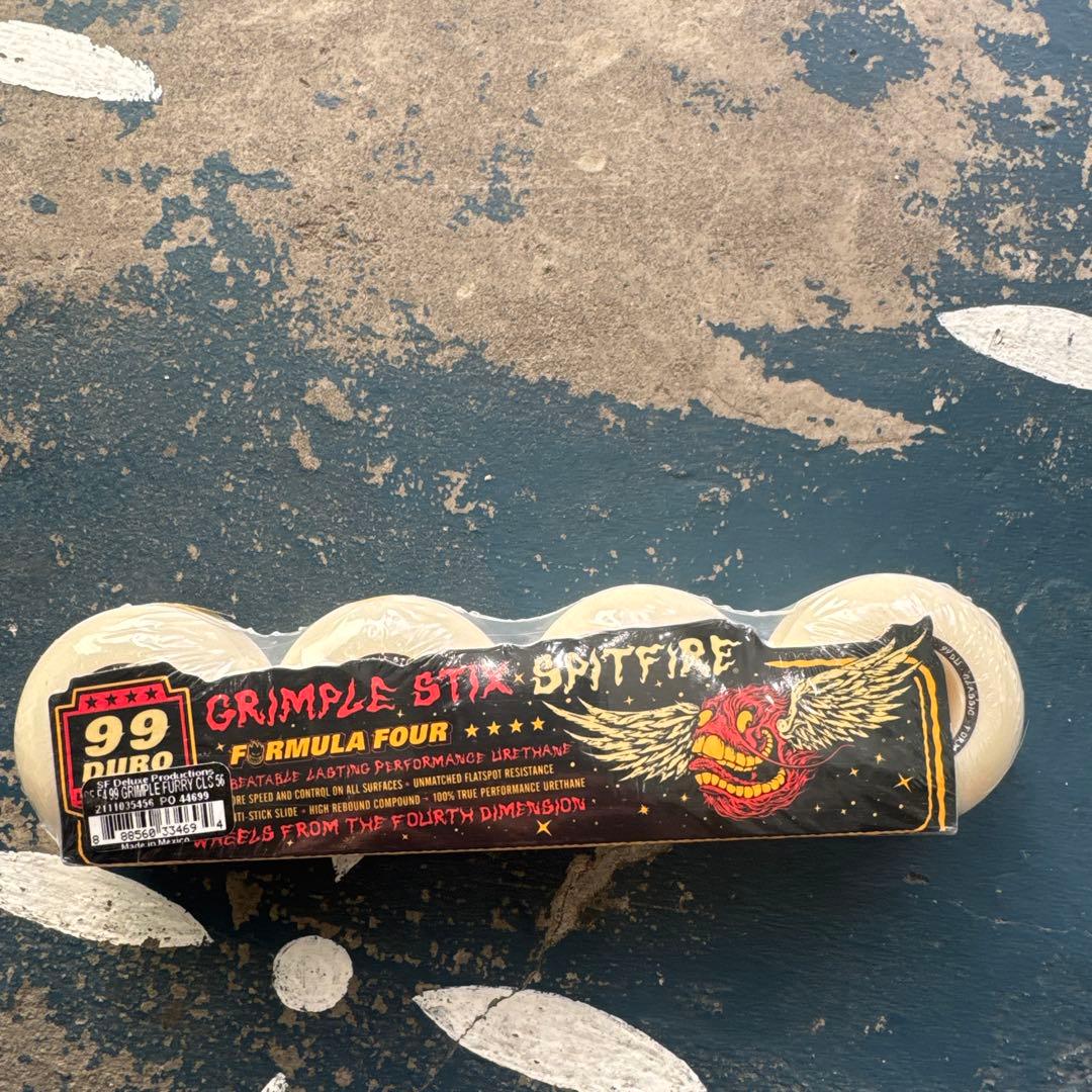 Spitfireフォーマル4GrimpleStix56mm99a 定価9,130 スケートボード