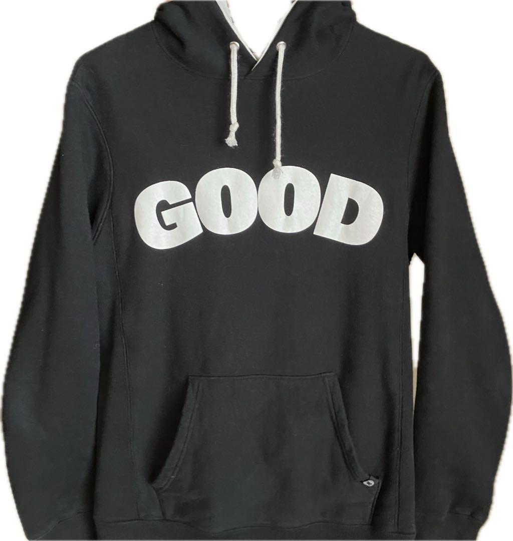 グッドイナフ 12' スウェットパーカー 復刻 黒 S - メルカリ