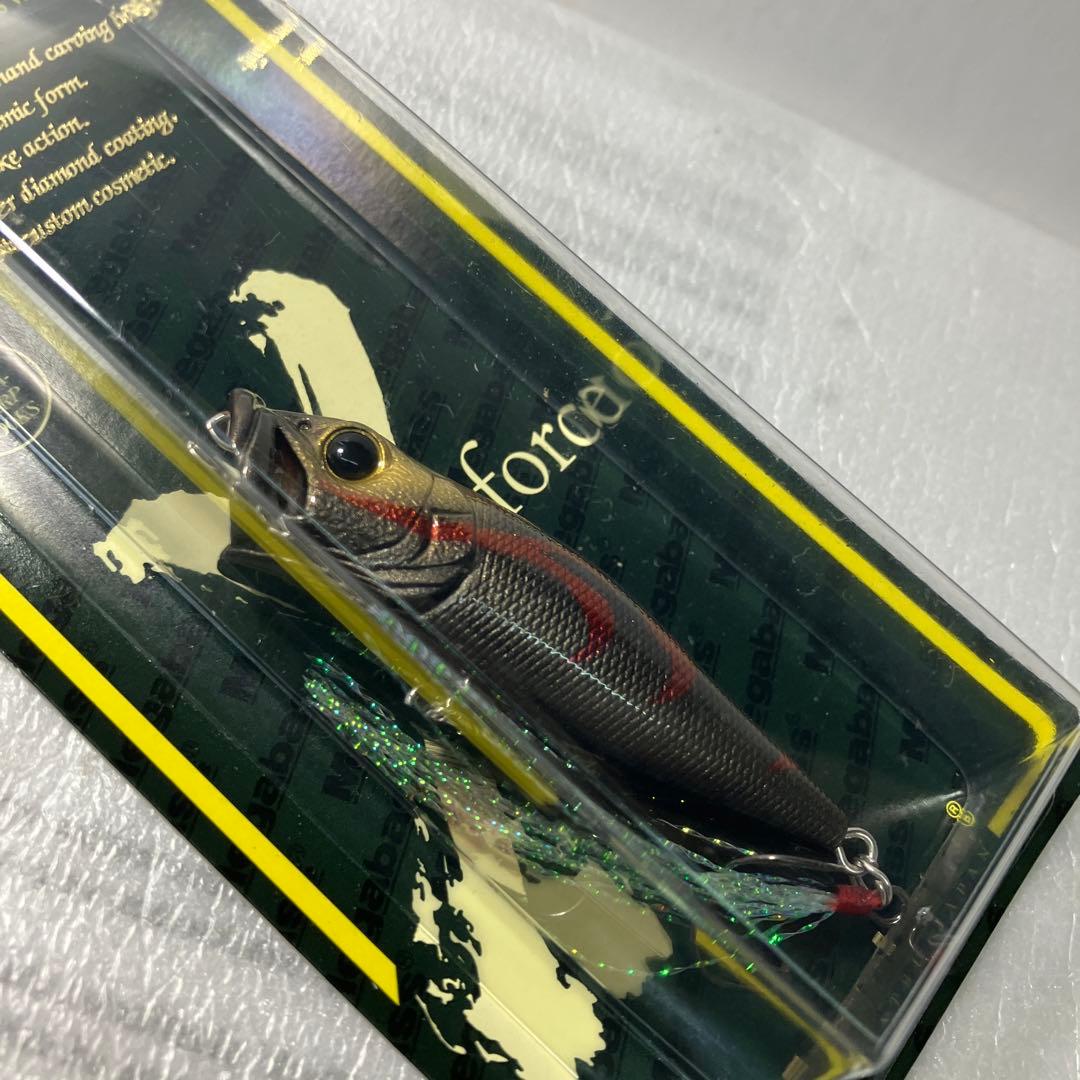 メガバス 激レア40個限定カラー ポップ-X カブキブラック 鬼 POPx