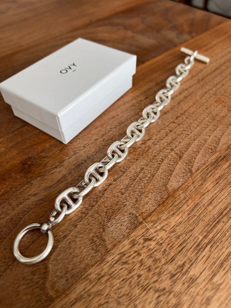 週末限定値下げ OVY Silver Anchor Chain Bracelet - メルカリ