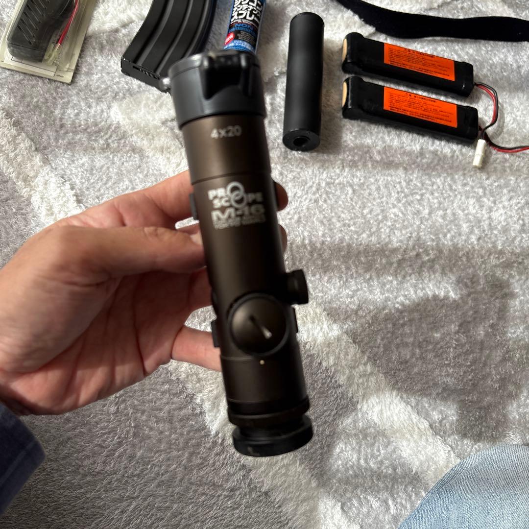 COLT AR-15 電動ガン セット ブラック　M-16 ベトナム