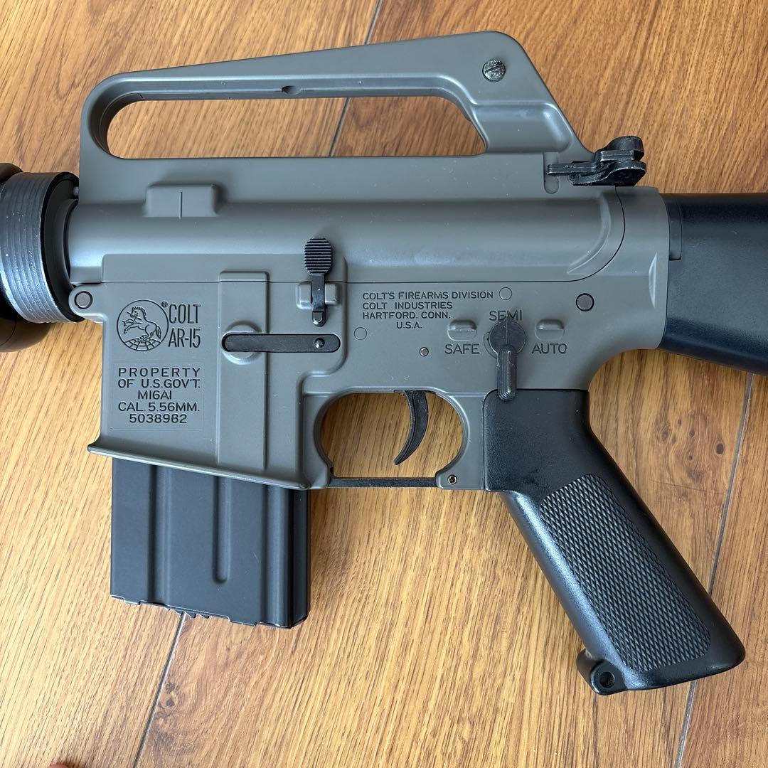 COLT AR-15 電動ガン セット ブラック　M-16 ベトナム