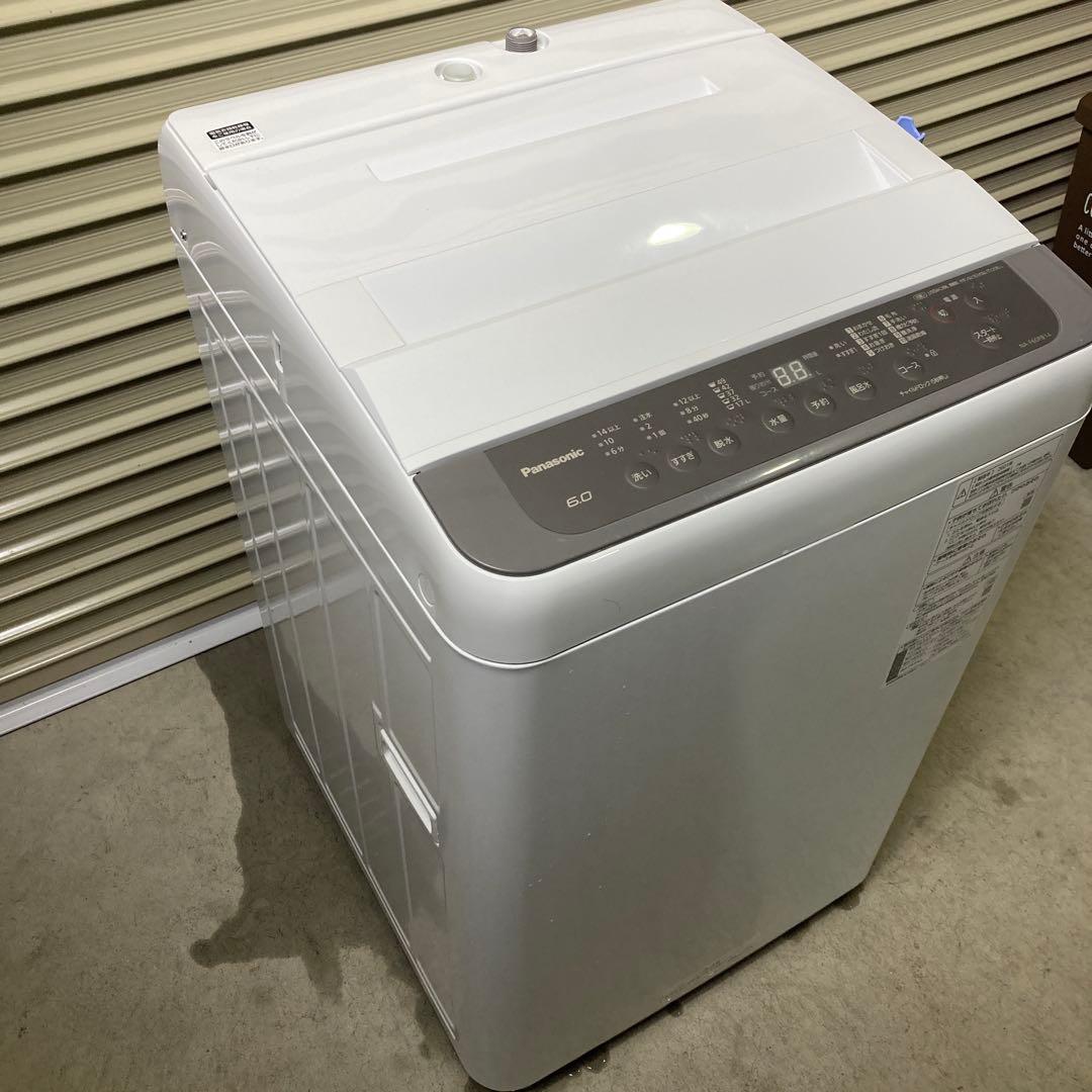 パナソニック　全自動電気洗濯機 NA-F60PB14 6.0kg