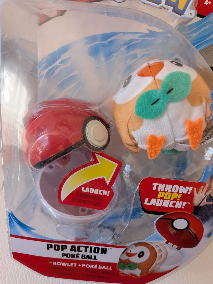 ポケモン ポップアクション ポケボール モクロー 海外限定 マスコット　希少