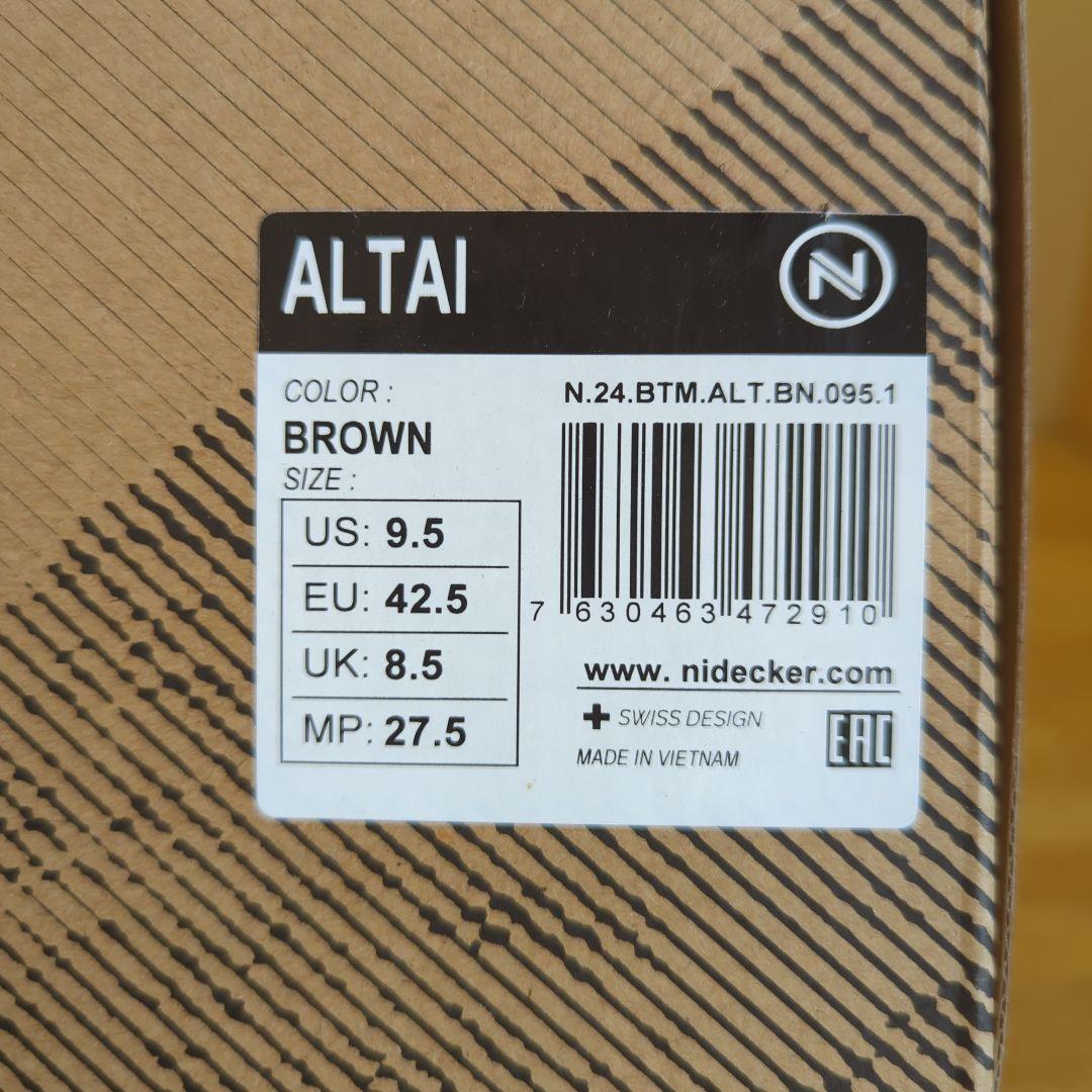 NIDEKER スノーボードブーツ 27.5cm 24-25モデル ALTAI