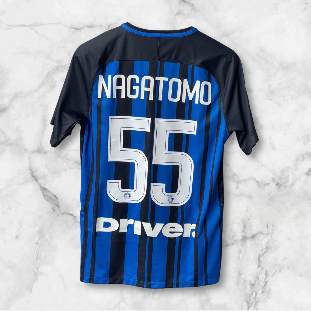 インテル 長友55 2017-18 ユニフォーム S ナイキ セリエAパッチ付