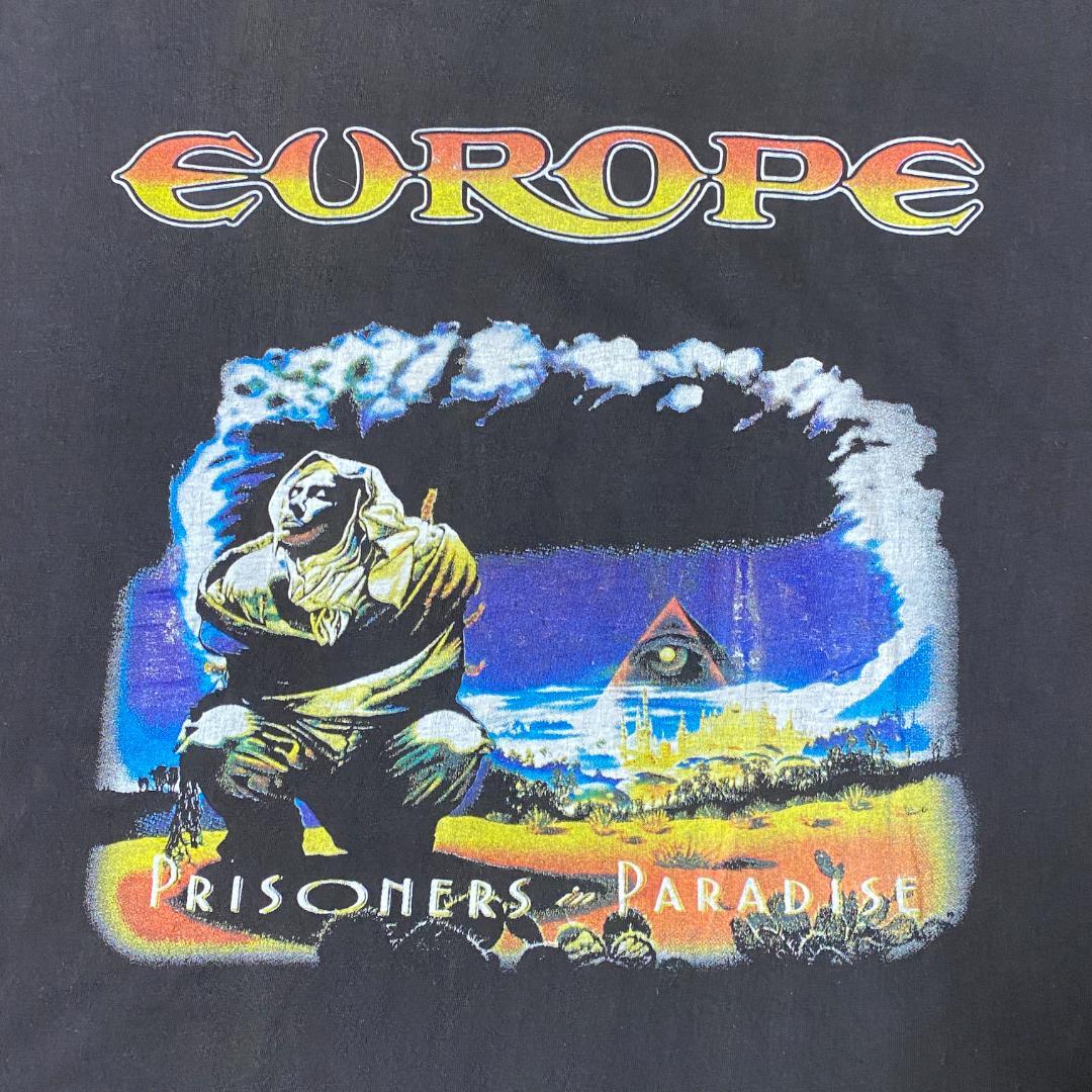 EUROPE '91-'92ジャパンツアーTシャツ 90年代ヴィンテージ