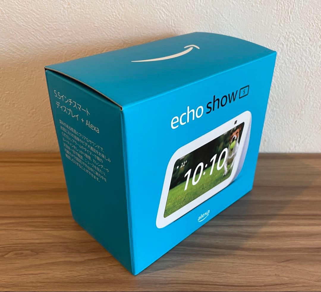 新品 Echo Show 5 (エコーショー5) 第3世代 グレーシャーホワイト amazon（アマゾン） エコーショー5 グレーシャーホワイト 第3世代