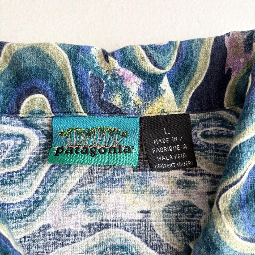 1990s patagonia a/c shirt Java Fish 渦巻き - メルカリ