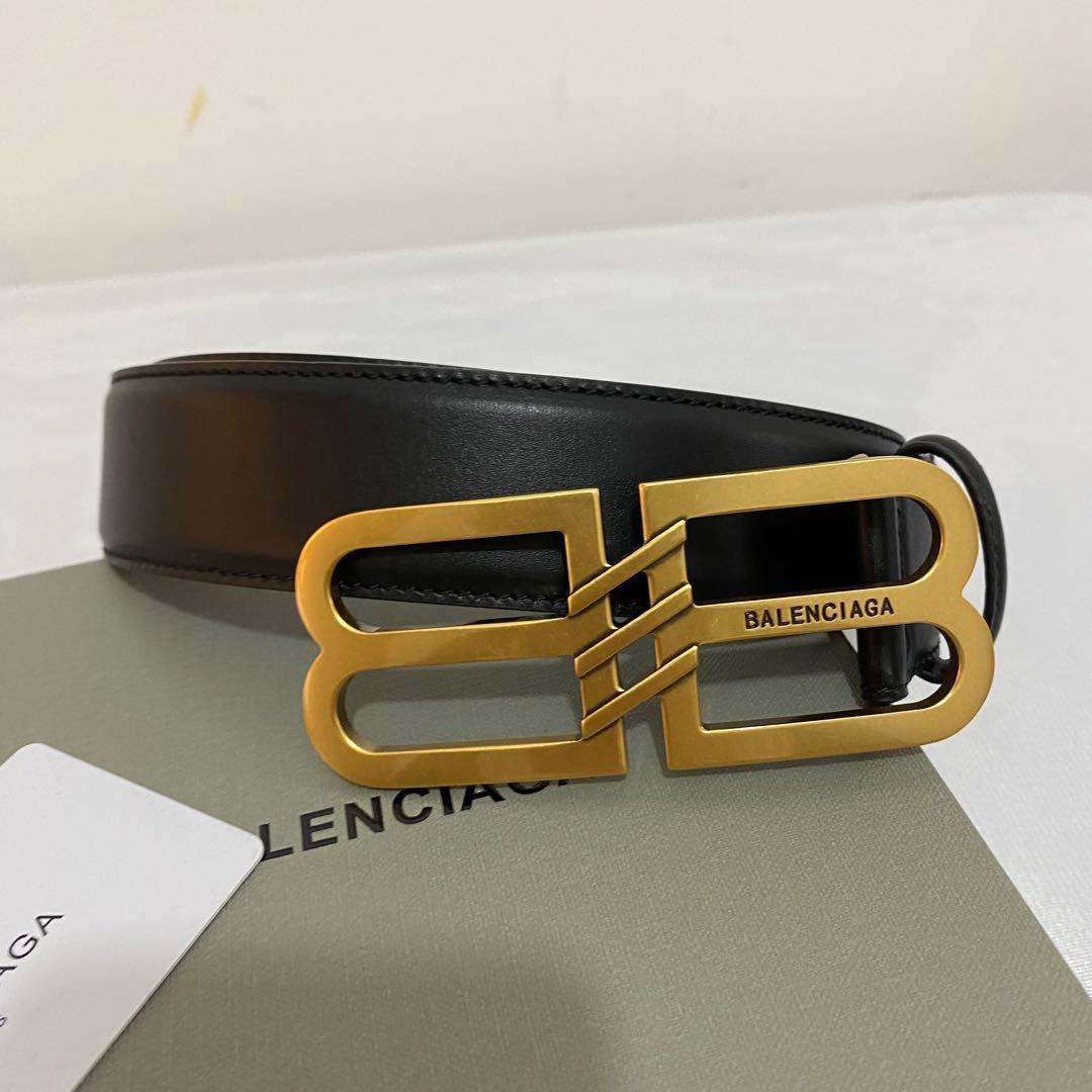 BALENCIAGA バレンシアガ ベルトBB - メルカリ