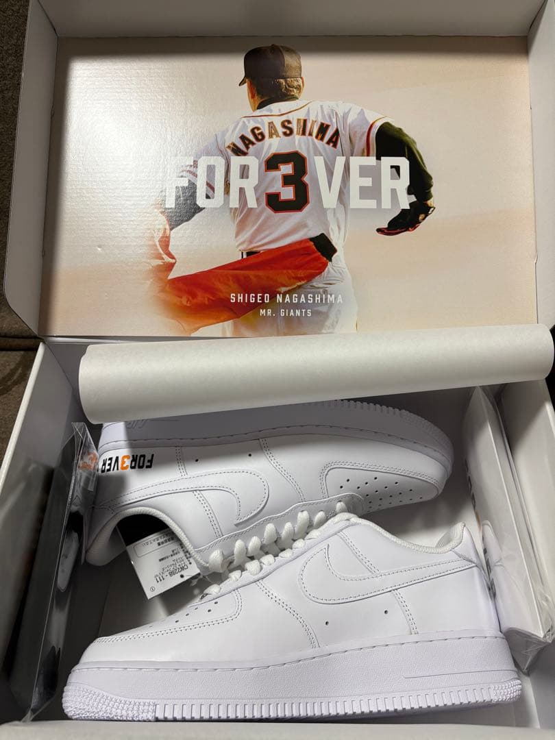 Nike Air Force 1 ジャイアンツ コラボ 長嶋茂雄 巨人 - メルカリ