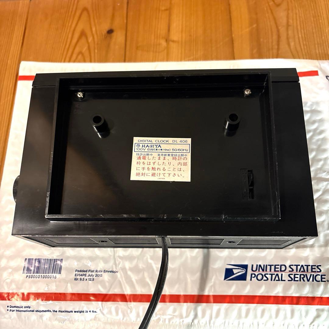 70年代 セイコ DL406 パタパタ時計 デジタルクロック スペースエイジ