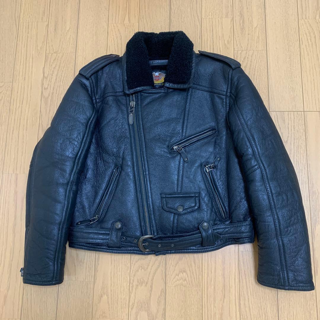 ハーレーダビッドソン リアルムートン ライダース ジャケットL HDC純正 2026年最新】Harley-Davidson ムートンの人気アイテム - メルカリ