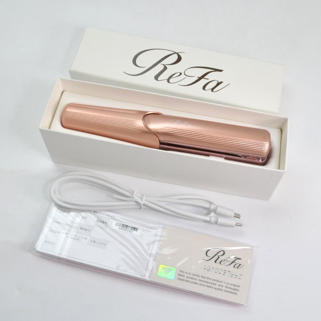 Y.Yp Refa リファ フィンガーアイロン ミニアイロン ピンク ストレート ReFa BEAUTECH FINGER IRON ST【ピンク】 | リファ ビューテック