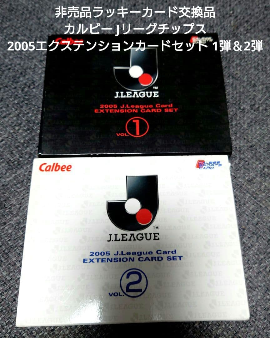 非売品カルビー Jリーグチップス2005エクステンションカードセット 1弾