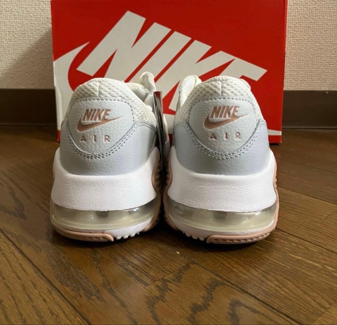 23.5cm ナイキ エアマックス エクシー オフホワイト&モカピンクカラー
