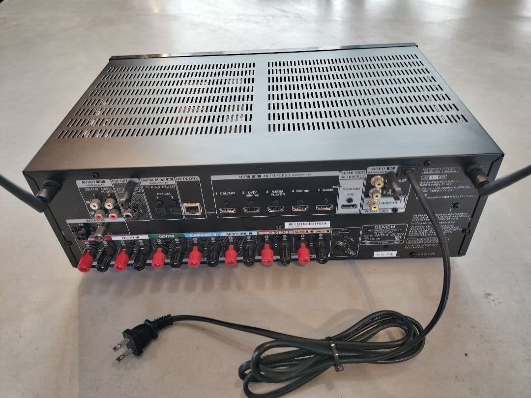 DENON AVR-X1300W AVレシーバー - アンプ工場 直営 店