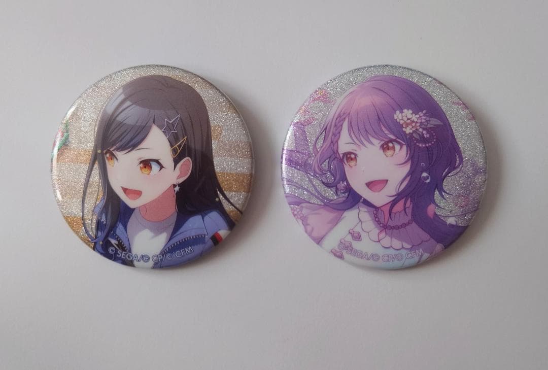 プロセカ グリッター缶バッジコレクション vol.7、8 B 白石杏 - メルカリ