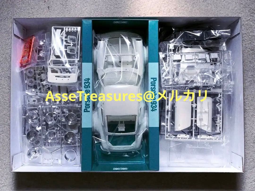 タミヤ 1/12 ヴァイラント・ポルシェ934 RSR w/カルトグラフデカール