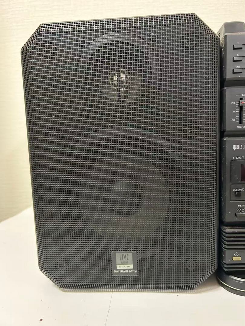 SHARP シャープ CD-X17-BK ミニコンポ CD カセット ジャンク品 - メルカリ