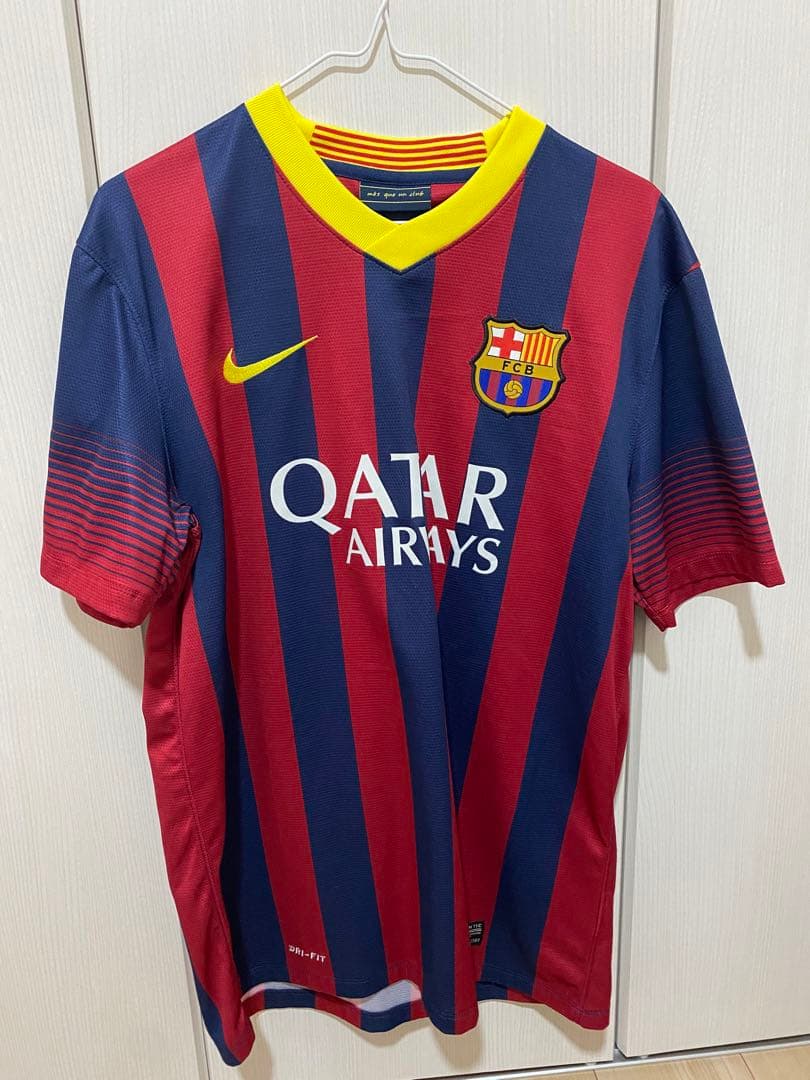 希少2013-14FCバルセロナホームユニフォーム（メッシ #10） - メルカリ