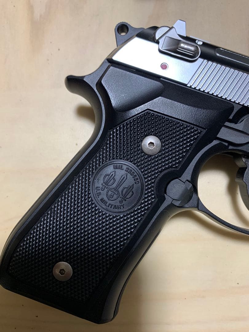 東京マルイ　U.SＭ９ピストル　ガスブローバックハーフシルバー