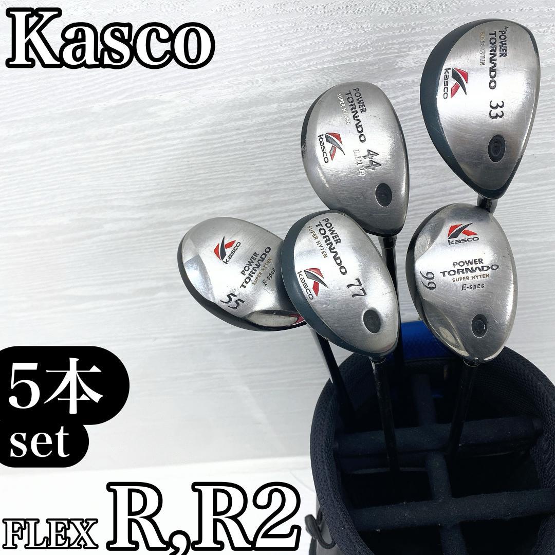 Kasco キャスコ POWER TORNADO ユーティリティ 5本 メンズ