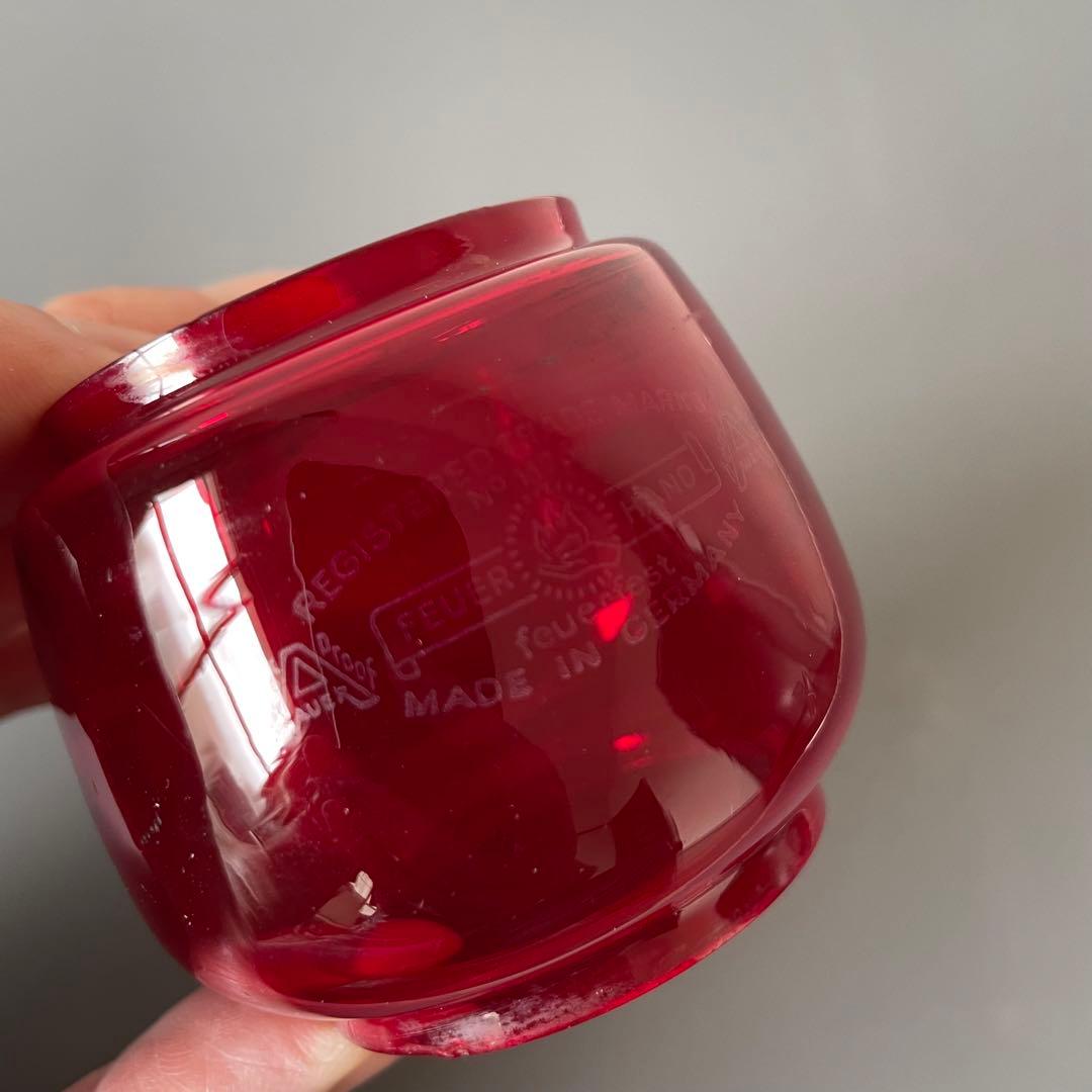 FEUERHAND フュアハンド 175/176 ホヤ グローブ レッドガラス - メルカリ