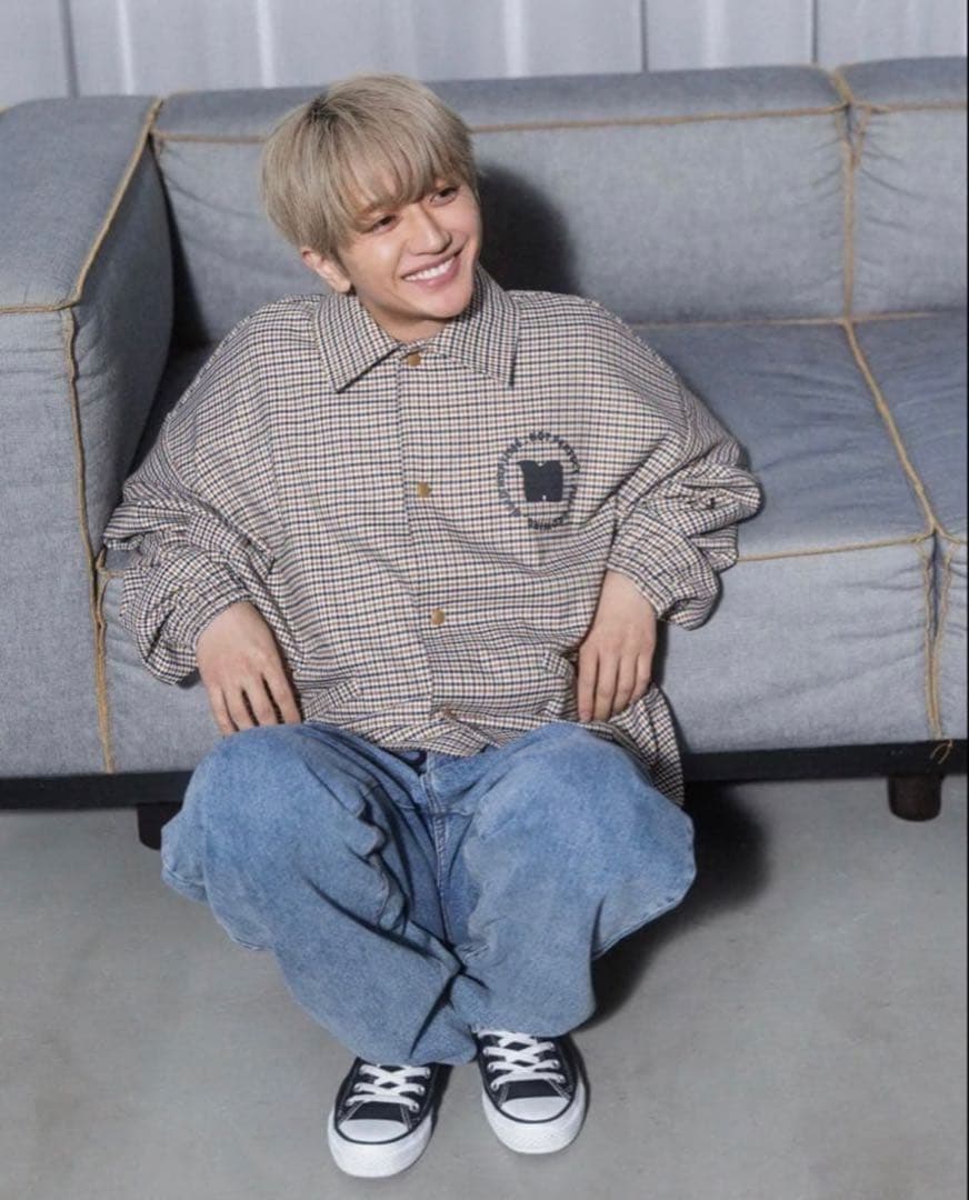 Naptime コーチジャケット　チェック柄