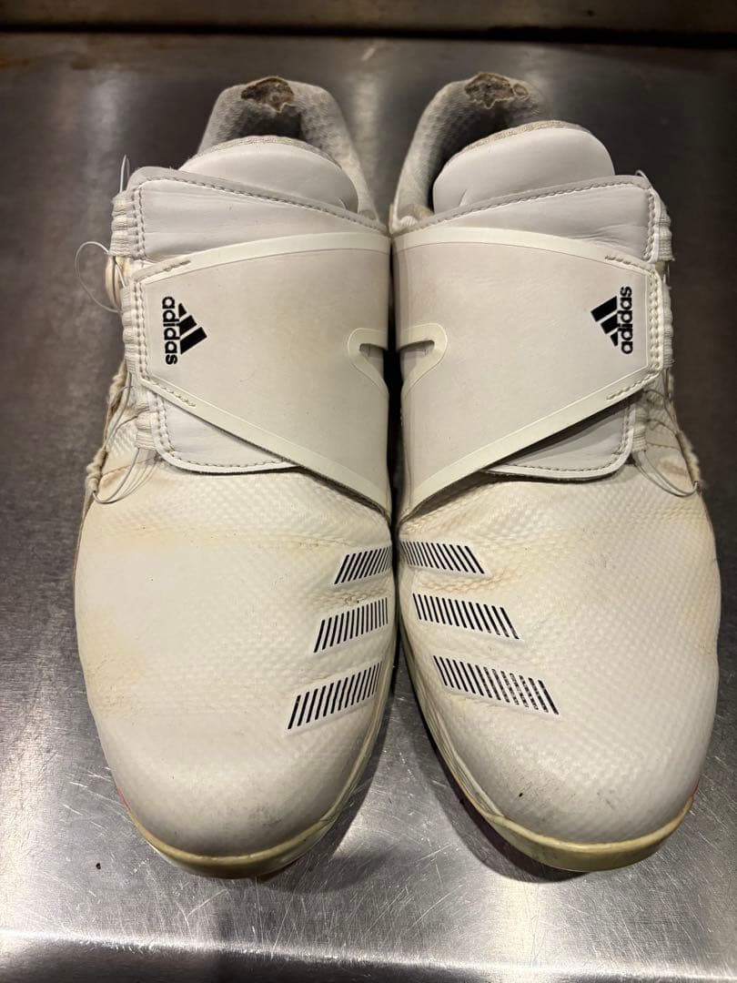 adidas ゴルフシューズ Lightstrike ホワイト - メルカリ