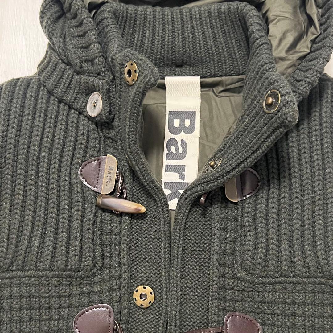 Bark バーク ワッフル編みダッフルジャケット ミリタリーカラー 生産